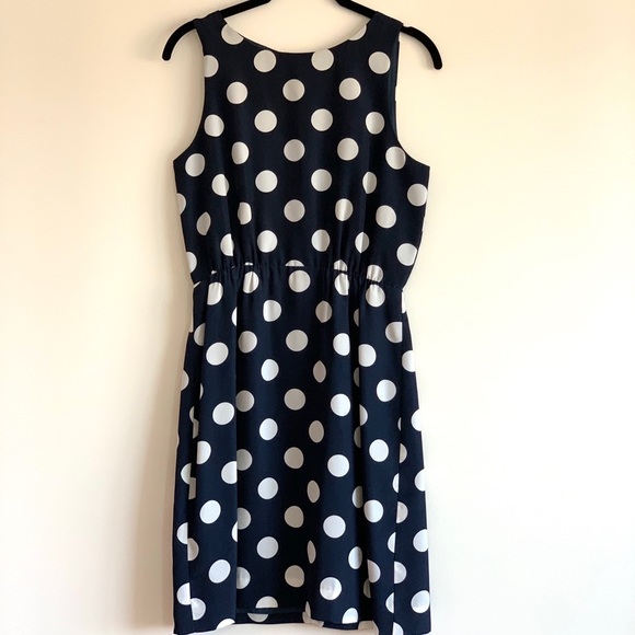 j crew polka dot dress
